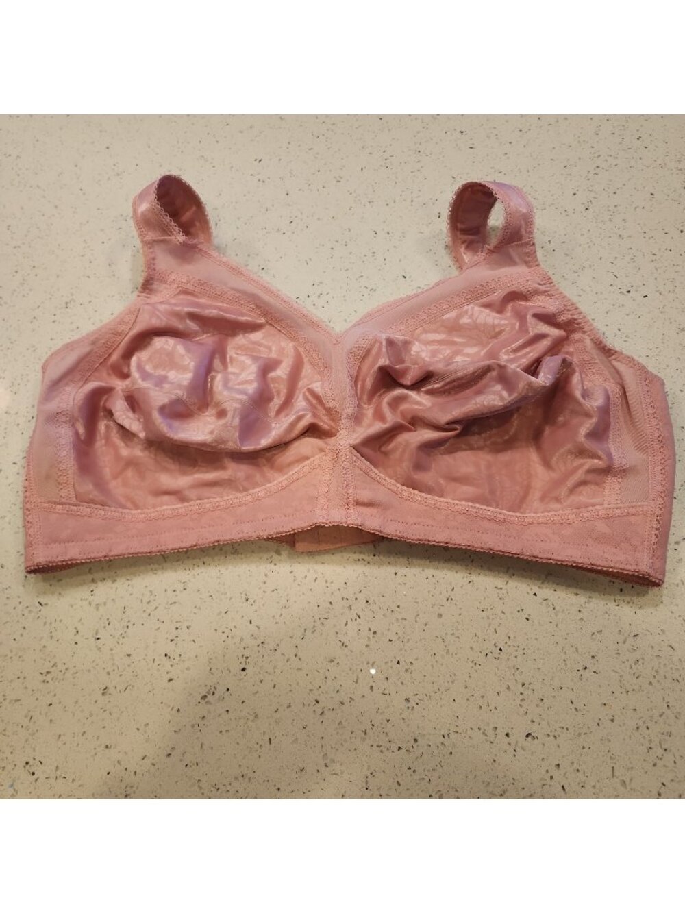 playtex 18 hour bra 44DD Wireless Unlined 4693 Belles Rose Pink